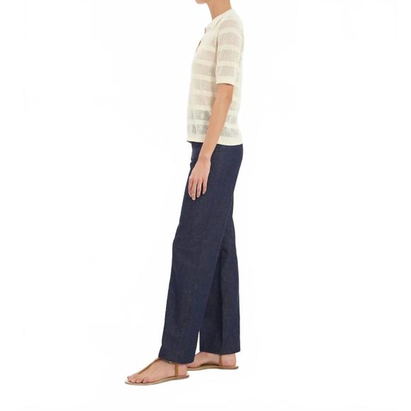 NEW INES DE LA FRESSANGE simon top in linen ecru